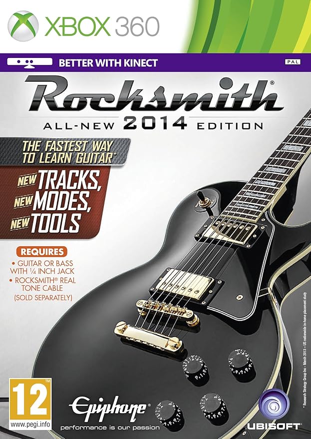 Rocksmith 2014 Edition (Xbox 360) Amazon.co.uk PC & Video Games