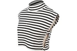 Eyibenlilan Fake Turtle Neck Detachable Collar Base Layer Top Comfortable Dickey Collar for Daily Wear