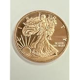 Walking Liberty 1 Avdp Ounce .999 Fine Copper