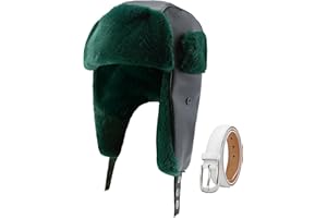 TUOWEEY Men Christmas White Costume Set Cosplay Props Robe Hat Belt Hose Winter Holidays For Party Vacation