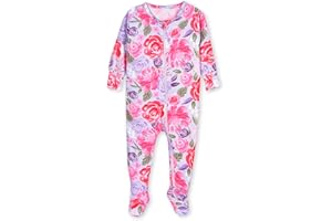 Gerber Unisex Baby Toddler Buttery-Soft Snug Fit Footed Pajamas with Viscose Made with Eucalyptus