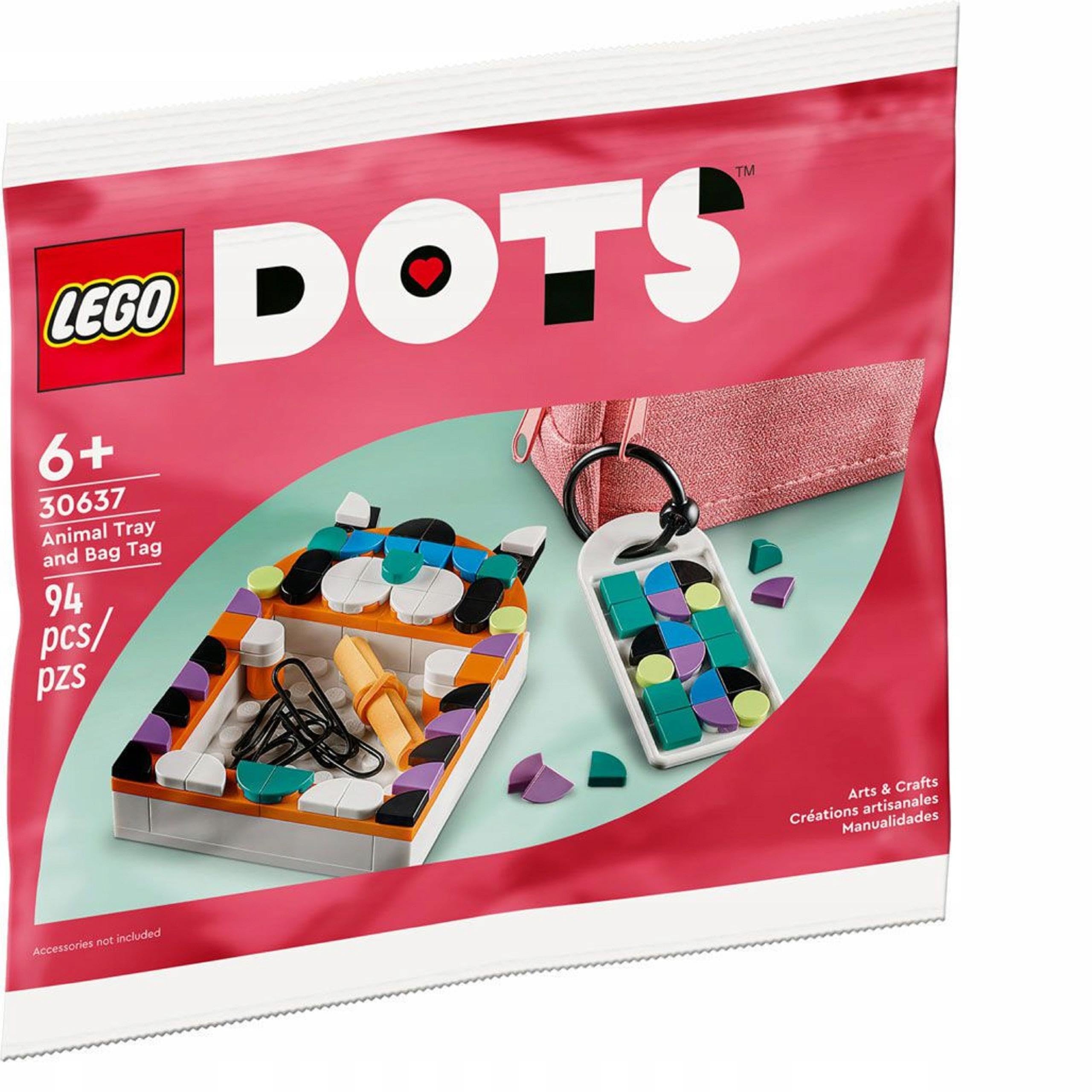 LEGO DOTS Animal Tray and Bag Tag 30637 Polybag
