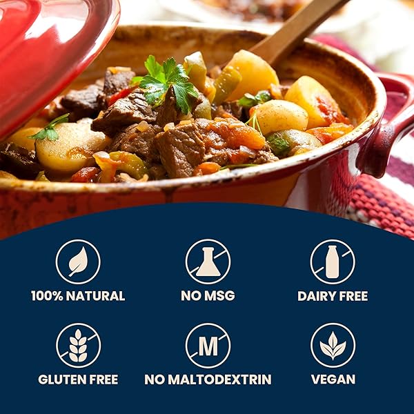 MASSEL BEEF STYLE BOUILLON CUBES | 10 CUBES | PLANT BASED BROTH & SOUP BASE | GLUTEN & DAIRY FREE, VEGAN