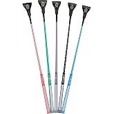 T TEKE 26" Twinkle Equestrian Whips, Horse Riding Crop with Golf Handle, Reflex Shaft, and Fishtail Genuine Leather Slapper
