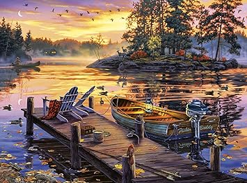 Buffalo Games - Darrell Bush - Morning Paradise - 1000 Piece Jigsaw Puzzle