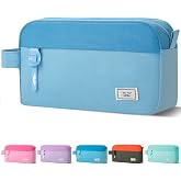 Mr. Pen- High Capacity Pencil Case, Large Pencil Pouch with 3 Compartments and 2 Pockets, Large Pencil Bag with Smooth Zipper, Cute Pencil Case Pouch Organizer, School Supplies for Teens
