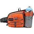 YUOTO Waist Pack with Water Bottle Holder for Running Walking Hiking Hydration Belt