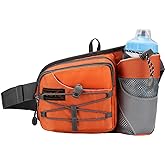 Waist Pack with Water Bottle Holder for Running Walking Hiking Fanny Pack Hydration Belt