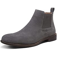 Jousen Men's Chelsea Boots Lightweight Casual Chukka Ankle Boots Classic Elastic Dress Boots for Men