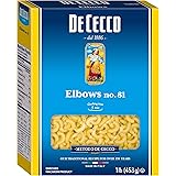 De Cecco Pasta, Elbows, 16 Ounce (Pack of 5)