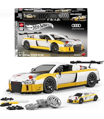 CaDA C63007W Mazda 787B Racing Car Building Blocks,1797 PCS 1:10