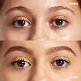 NYX Precision Brow Pencil Dual End Auburn Charcoal Flat Tip Spoolie Vegan view 4