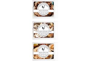 Fall Favorites Version 2-3 Pack Assorted Variety - Natural Soy Wax Melts - 100% All American Made - Farm Raised Candles - Paraffin & Dye Free - Pet Safe Non-Toxic Wax Warmer Melts