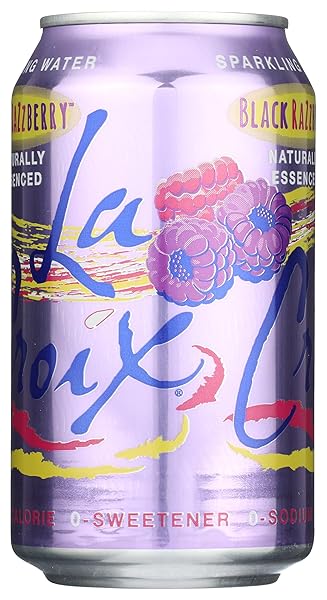 LA CROIX BLACK RAZZBERRY SPARKLING WATER SINGLE, 12 FZ