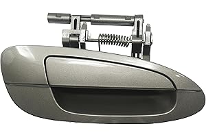 S Sentinel Parts Outside Exterior Door Handle Front Right Passenger Side KY2 Polished Pewter Metallic Compatible with 2002-2006 Nissan Altima Replaces # NI1311123, 80606-8J009
