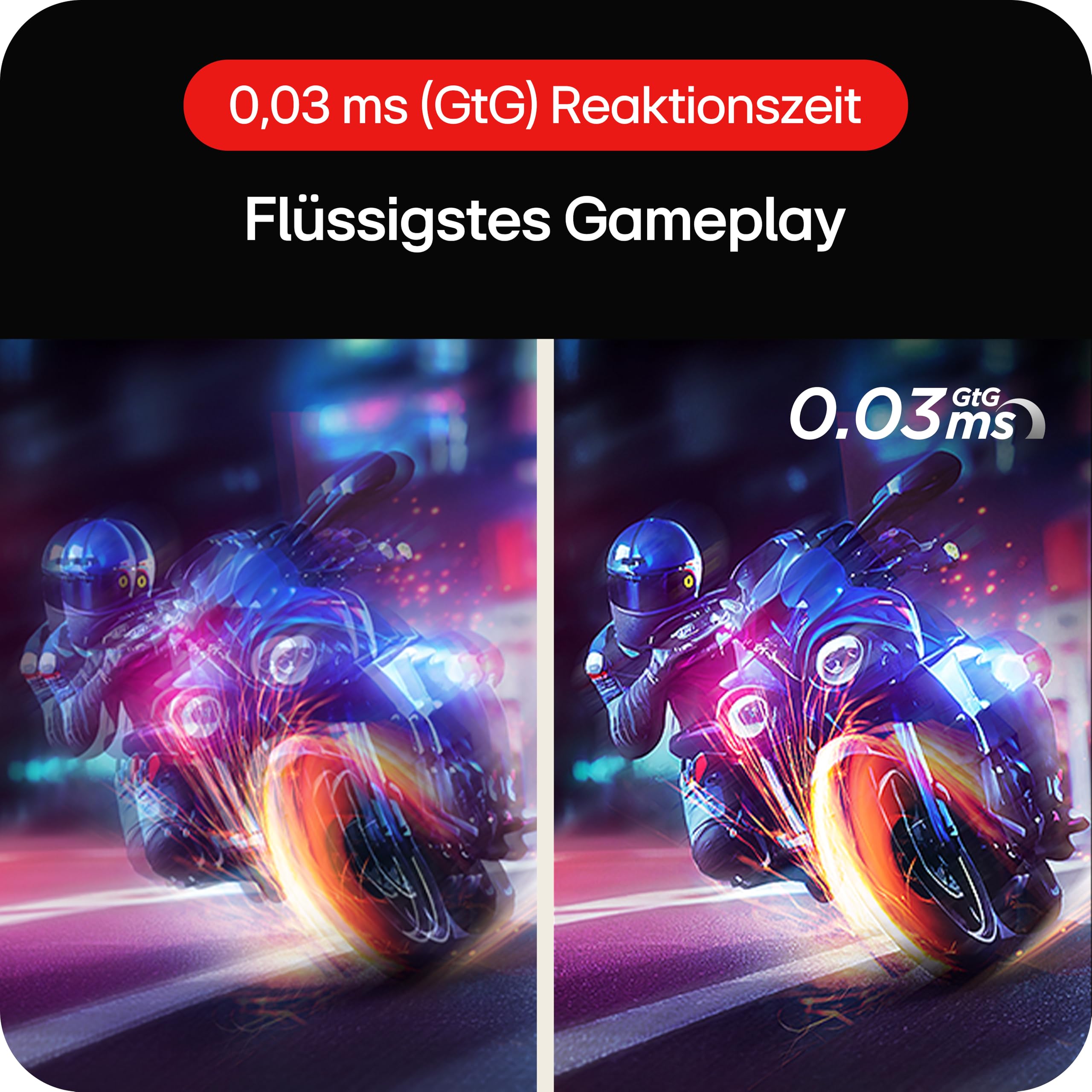 LG Electronics 27GS95QE-B.AEU Ultragear™ OLED Gaming Monitor 27", 2560 x 1440, 16:9, 0,03 ms GtG, 240 Hz, HDR10, DisplayHDR™400 True Black, DCI-P3 98,5%, NVIDIA G-Sync™, AMD FreeSync™ - Schwarz 4