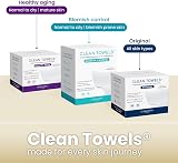 Clean Skin Club Clean Towels XL Bamboo Viscose 50 Count Face Towels view 9