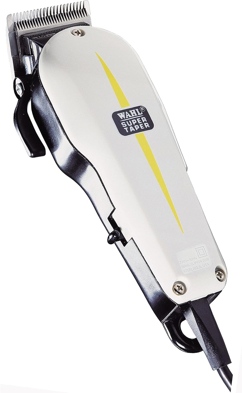 Wahl Professional Super Taper Hair Clipper with 4 Combs #1-4, Oil & Brush