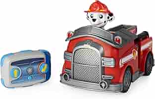 paw patrol fire truck ride on