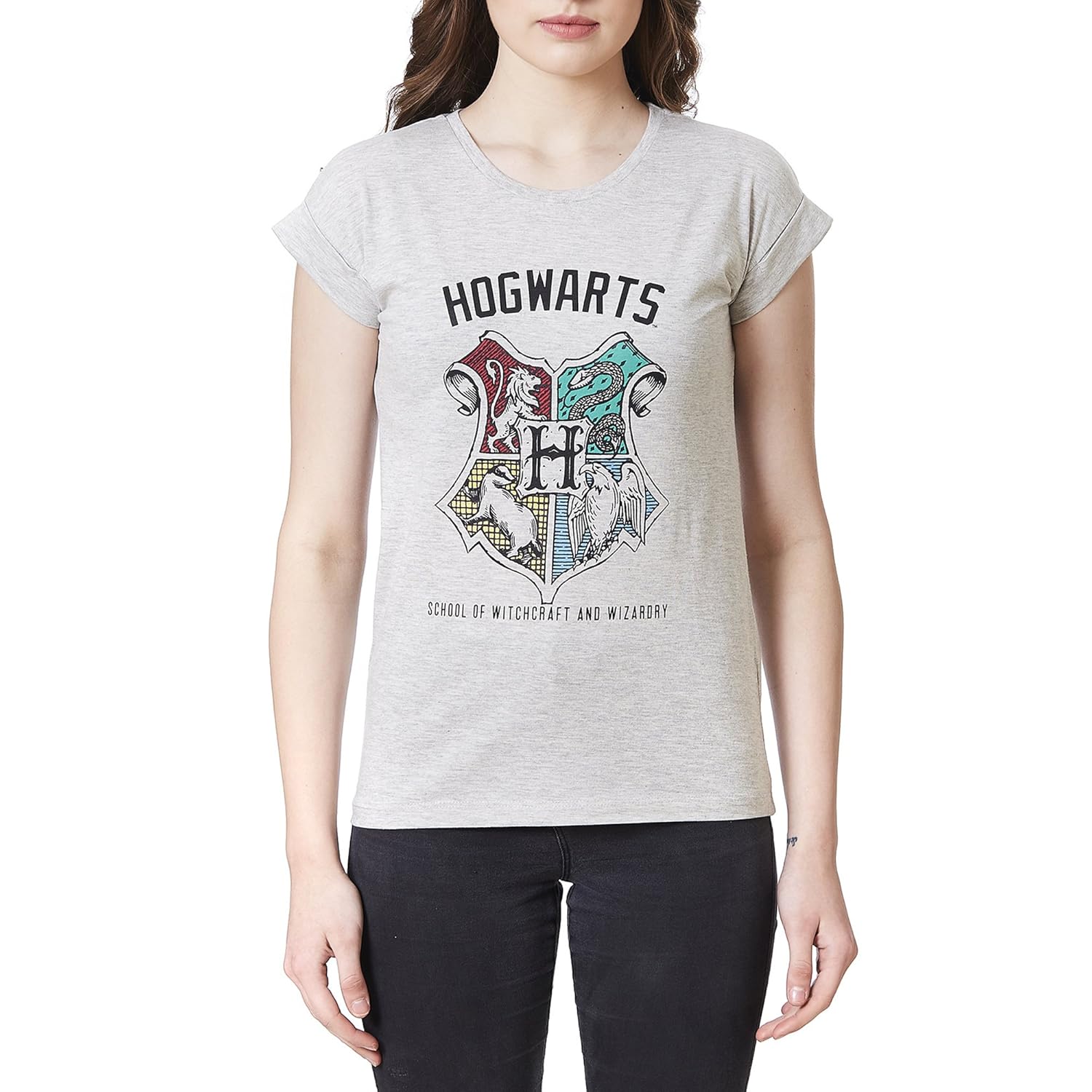 Harry Potter Women's Regular Fit TShirt Amazon.in Clothing & Accessories