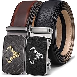 BULLIANT Cinturón Hombre Cuero Automática Cinturón De Hombre 35MM-Tamaño Ajustable
