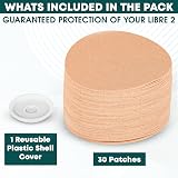 Recoverology Freestyle Libre 2 Sensor Covers Pack 30 with Reusable Hardshell view 3
