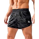 G Gradual Running Shorts for Men 3.5 inch Lightweight Breathable Gym Shorts with Brief Liner Athletic Training Workout Sport