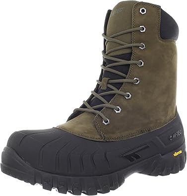 snow tec men's waterproof snow boots