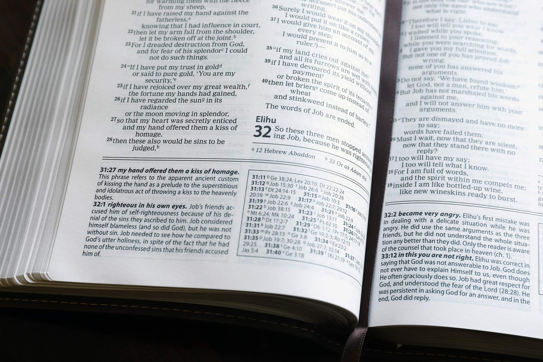 NIV, Foundation Study Bible, Leathersoft, Brown, Red Letter NIV, Foundation Study Bible, Leathersoft, Brown, Red Letter Imitation Leather