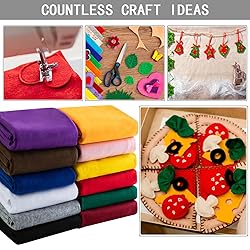 HaoFeijh Felt Fabric 36 * 36 Inch Wide 1.6mm,Fabric