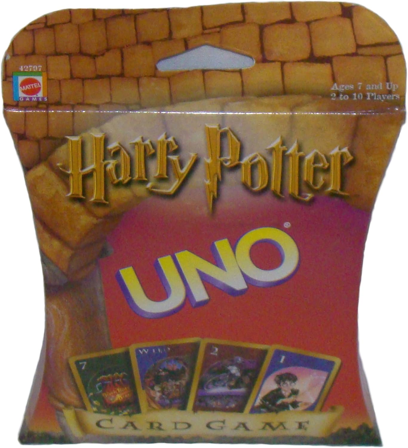2000 MATTEL Harry Potter UNO Card Game