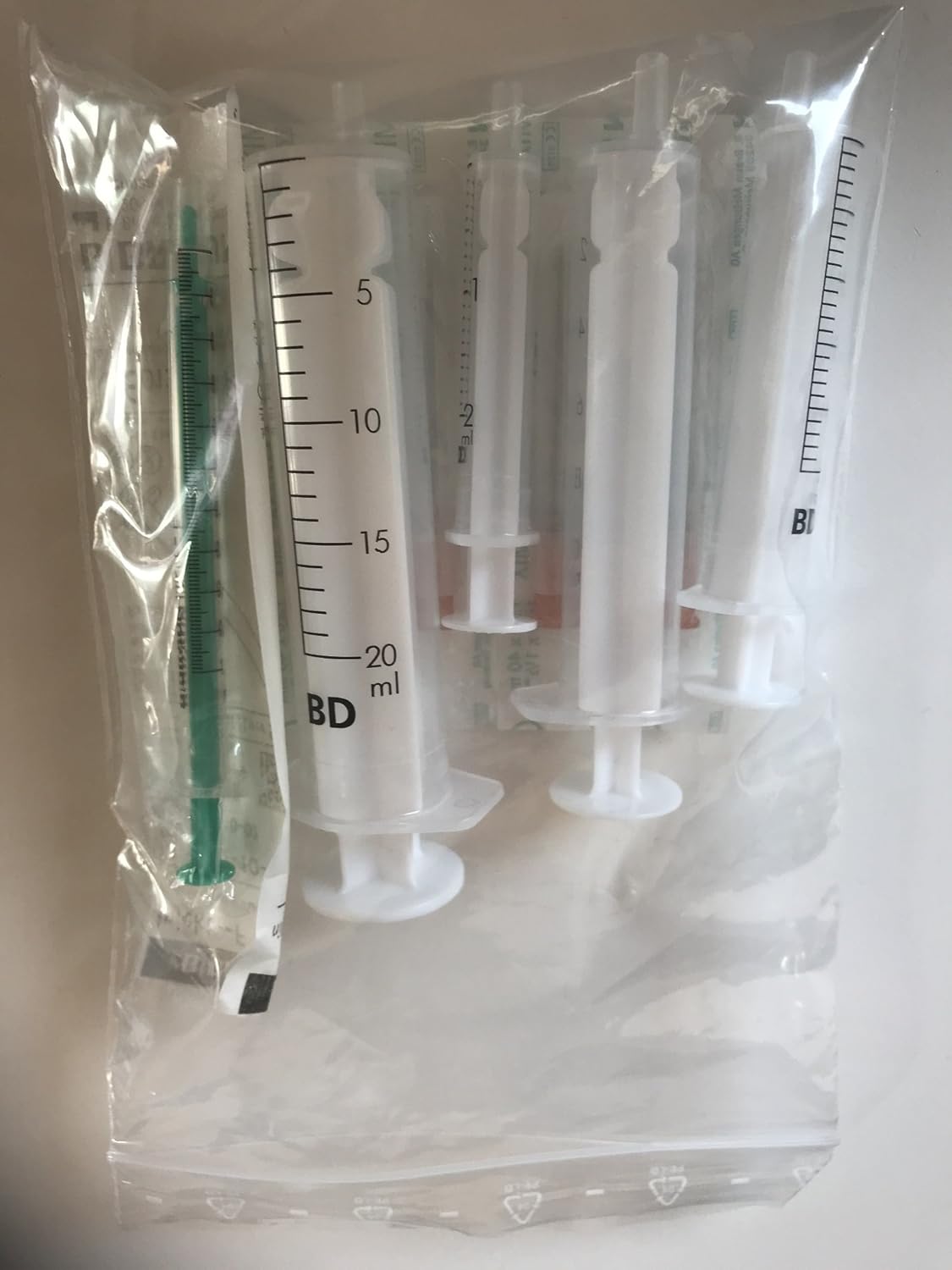 EcoCare Spritzen-Set für Hobby Heimwerken mit 5 stumpfen Nadeln 5 ...