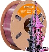 ERYONE Two-Tone Silk PLA Filament 1.75mm 1kg Black Pink view 1