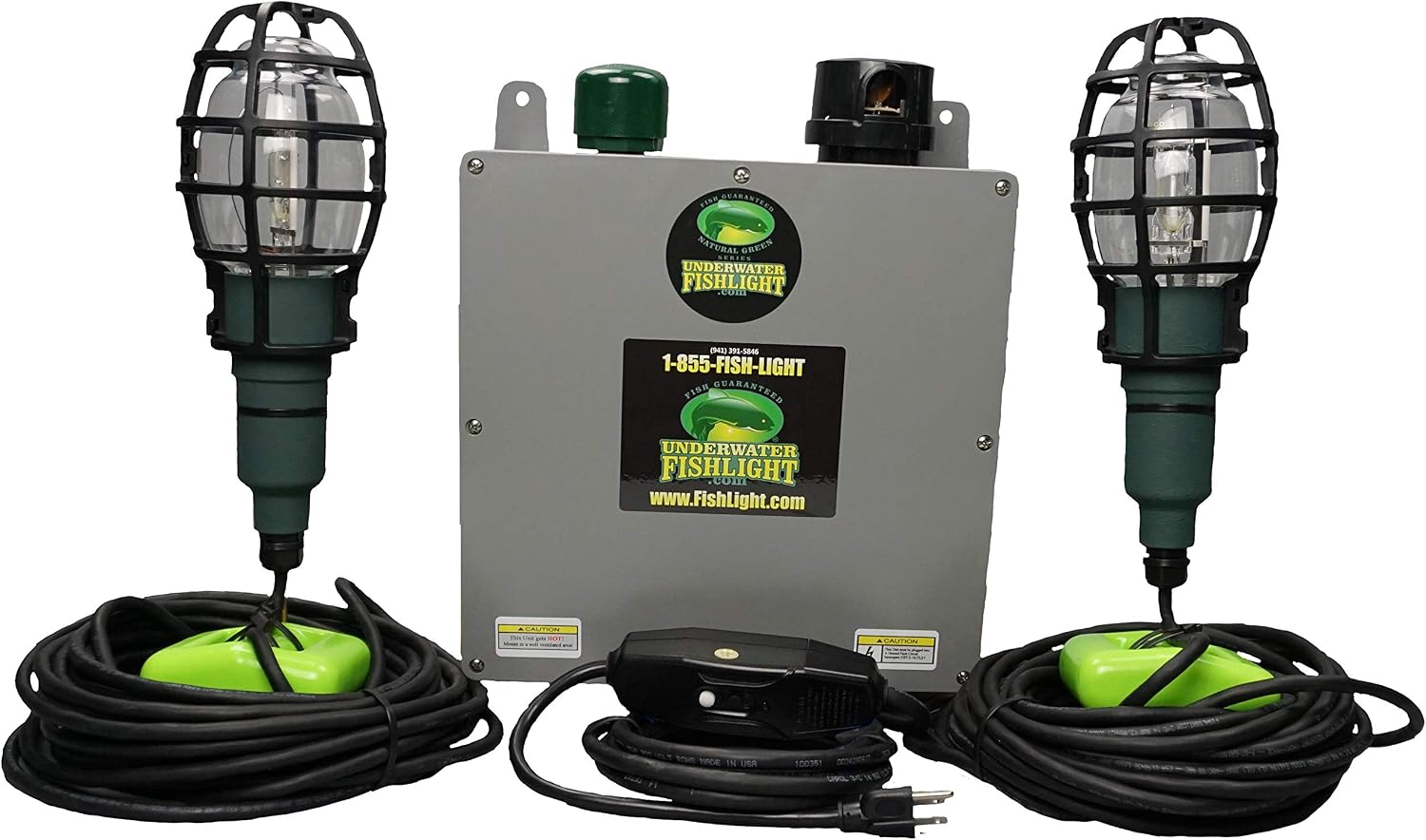 Underwater Fish Light Extra Bright Double Dock