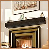 Avana Rusticfireplace Mantel - Mounted Mantles for