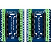 naughtystarts for ESP32 Breakout Board 3.5mm / 0.14" Terminal GPIO Expansion Board for 0.9" / 1.0" Size ESP32 Module ESP-WROOM-32 ESP32-DevKitC (Pack of 2pcs)