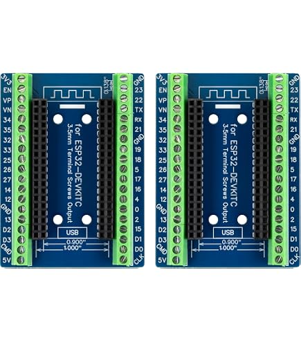 thumbnail image 2 of ESP32 ESP 32 Wireless WiFi Bluetooth Dual Core CP2102 Antenna Developm Board Rf Power Low Noise 1024x1024 2 of 12
