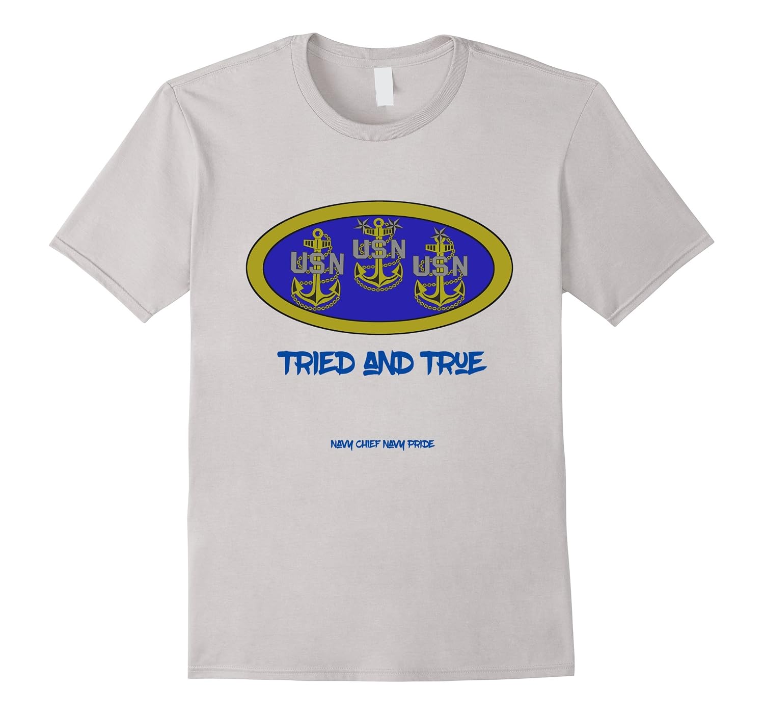 Navy Chief Shirt Tried and True Navy 