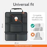 Baby Uma 2 Pack Car Back Seat Organiser with Tablet Holder & Pockets view 3