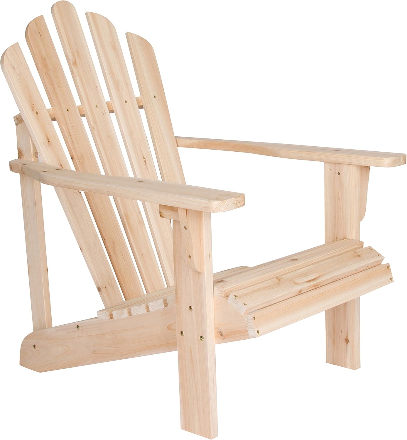 Shine Company Inc. 4611N Westport Adirondack Chair, Natural : Patio Chair Covers : Garden & Outdoor