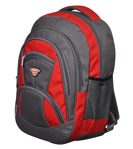 SPYKI 30ltrs Grey and Red Casual Backpack