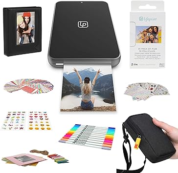 lifeprint 2x3 portable photo and video printer for iphone and android