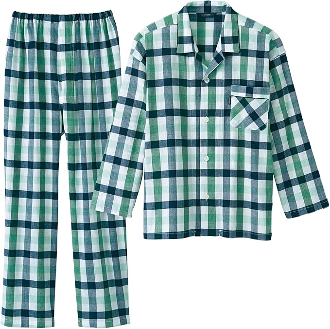 Amazon セシール パジャマ Nm 938 メンズ グリーン 日本 L 日本サイズl相当 パジャマ 通販