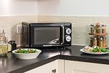 Russell Hobbs RHRETMM705B 17L 700W Retro Compact Microwave Black view 4