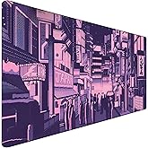 Large Mouse Pad, Office Desk Pad Gaming, Durable Waterproof Non-Slip Base Long XXL Large Gamer DeskMat for Home Office Gaming Work, Kyoto