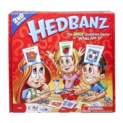 HedBanz Game 2nd Edition The Quick Question Game of What Am I