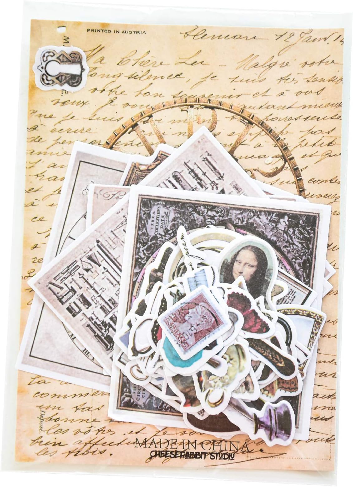 Retro Bulk Sticker Pack Flat Earth World Map Stickers Decal Aesthetic Kawasaki Scrapbook Accessories for Self Adhesive Waterproof Gift Labels Arts Craft Greeting Card