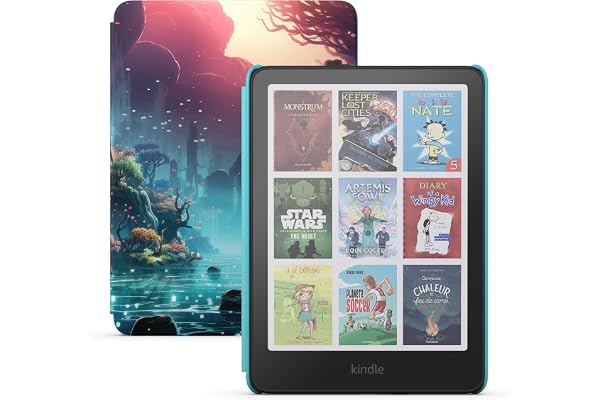 Amazon Kindle Colorsoft Kids 16 GB (newest model) – Lightweight, compact, and designed for reading—no apps, videos, or games.