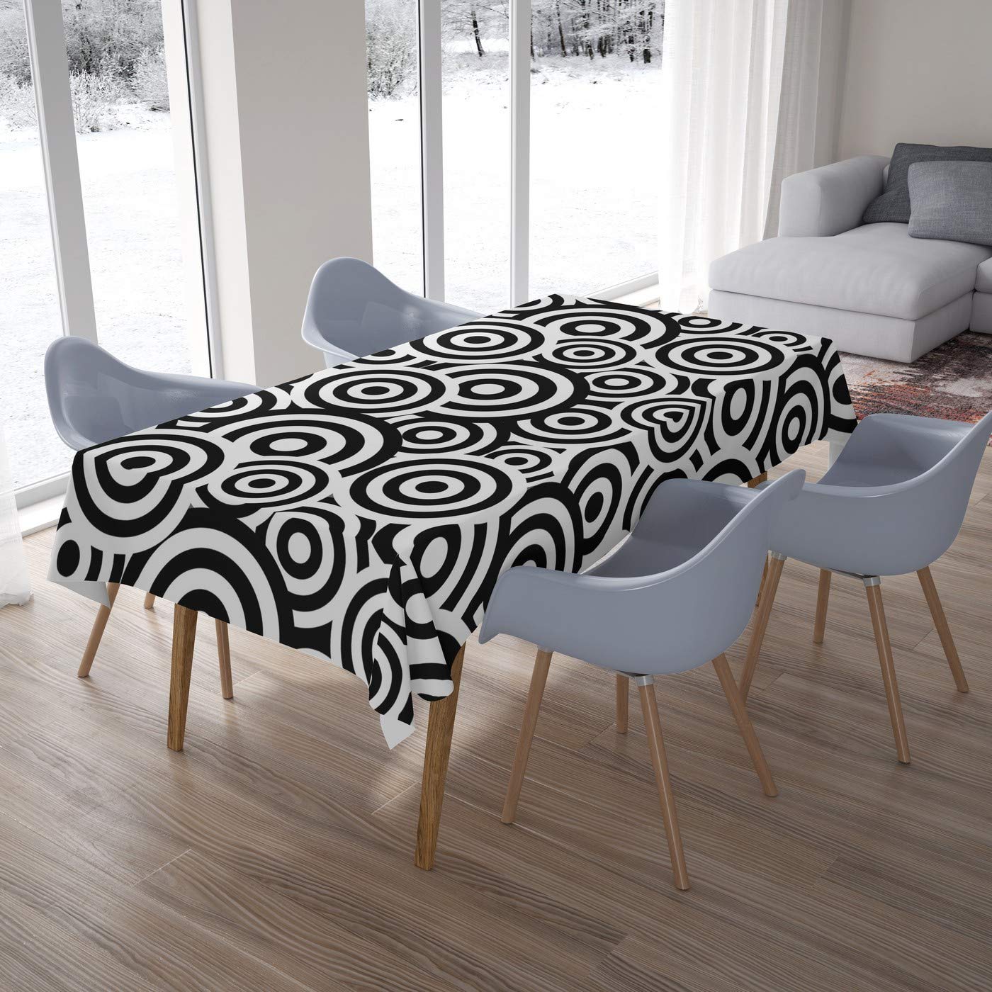 Bonamaison Kitchen Decoration, Tablecloth, 140cm x 200cm - Designed and Manufactured in Turkey