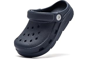 WOUEOI Boys Girls Garden Shoes Toddler Cartoon Slides Sandals Kids Clogs